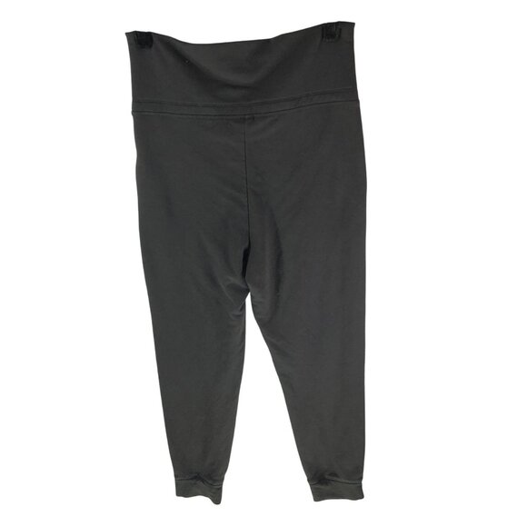 Old Navy High-Waisted Fleece Lined Dark Gray Jogger Pants With Pockets Size S - Picture 2 of 4